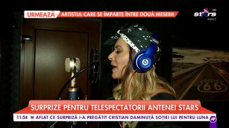 Superize pentru telespectatorii Antenei Stars. Maria Simion ne-a arătat că se pricepe la cântat