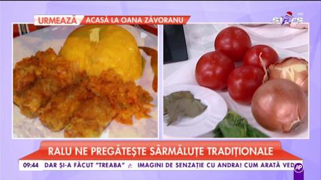 Ralu ne pregătește „Sărmăluțe tradiționale”