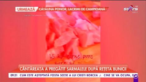 Anna Lesko este o gospodină desăvârșită. Uite cum prepară sarmale!