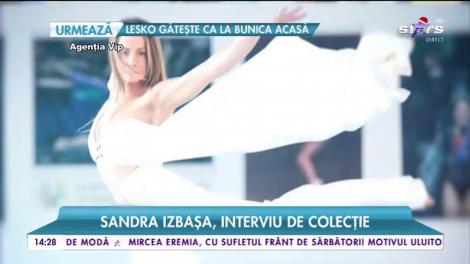 Sandra Izbaşa, interviu de colecție