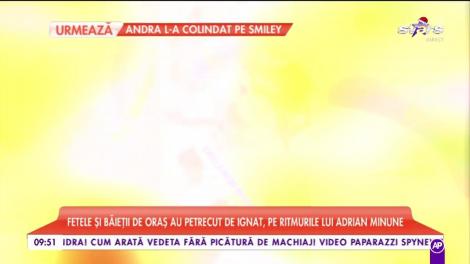 A fost mare petrecere în lumea bună! În cel mai exclusivist club din capitată s-a dat party de ignat unde a cântat Adrian Minune