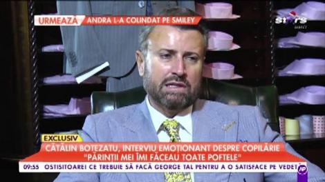 Cătălin Botezatu, interviu emoționant: "Crăciunul din copilărie a fost cel mai frumos"