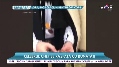 Nicolai Tand a ajuns, de Crăciun, acasă în Maramureş şi a avut parte de o primire de neuitat!