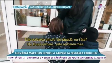 Emoții uriașe pentru Anca și Adi Sînă