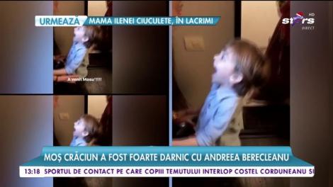 Moș Crăciun le-a vizitat pe vedetele noastre