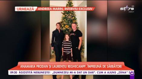 Anamaria Prodan și Laurențiu Reghecampf, împreună de sărbători