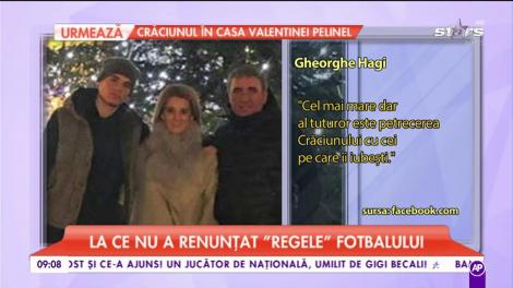 Imagini de senzație cu Gheorghe Hagi și soția. La ce a renunțat „regele” fotbalului de sărbători