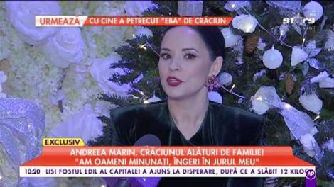 Andreea Marin, Crăciunul alături de familie: „Crăciunul este amintirea familiei...”