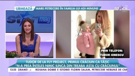 Tudor de la Fly project, primul Crăciun ca tătic: „Am petrecut acasă”