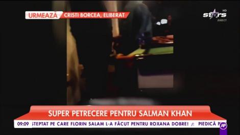 Iulia Vântur petrece la aniversarea lui Salman Khan! Actorul împlineşte 52 de ani