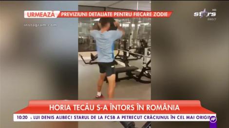 Horia Tecău s-a întors în Romania. Jucatorul de tenis s-a apucat de sport