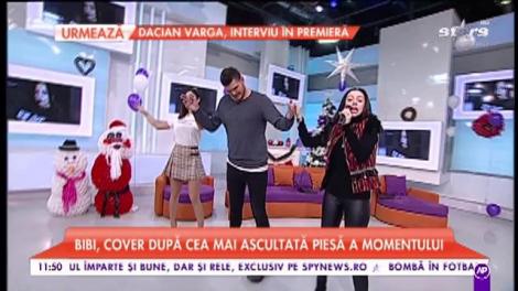 Bibi interpretează piesa ”Un trandafir crește la firida mea”