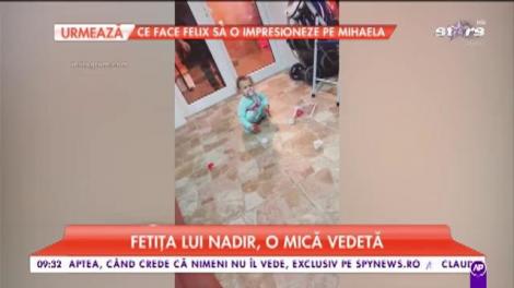 Nadir, cu iubita și fetița lor la Jo acasă. Cum a fost așteptat artistul de părinții colegei sale de scenă