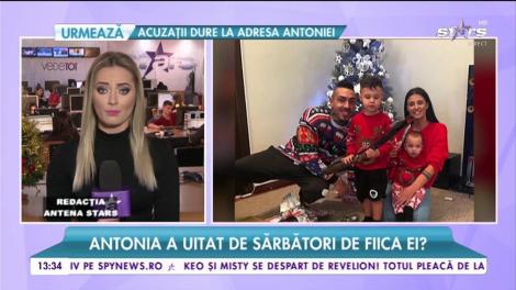 Antonia se dedică total celor doi băieți. A uitat de sărbători de fiica ei?