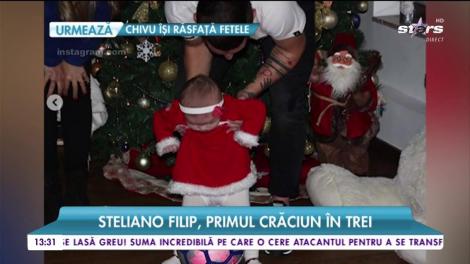 Steliano Filip și soția, momente emoționante alături de fetița lor: ”Anais este șefa acum”