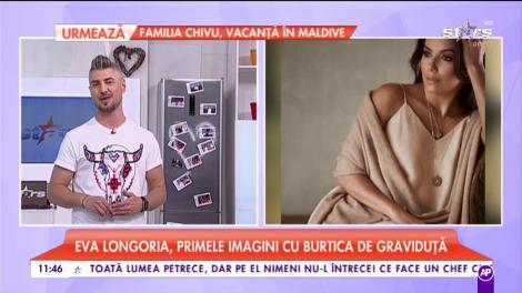 Deşi a negat săptămâni la rând că ar fi însărcinată, Eva Longoria nu mai poate ascunde burtica. Primele imagini cu actriţa gravidă
