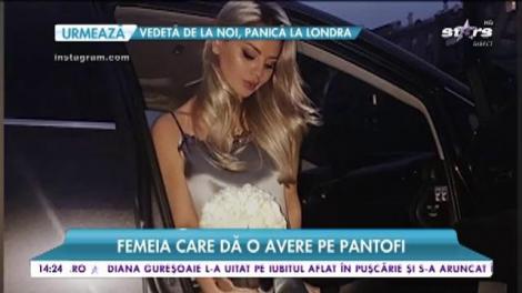 Garderoba ei costă cât cinci apartamente de lux pe Nordului. Tânăra care are în dressing pantofi în valoare de 200.000 de lire