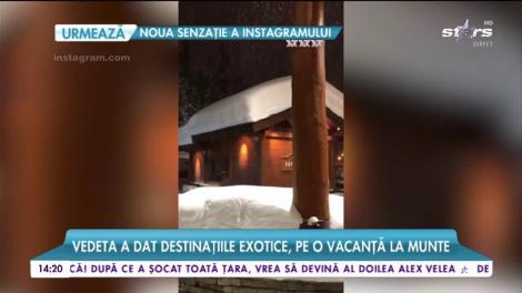 Dana Războiu, vacanță de milioane: Sunt o mare schioare, pot să ma dau și pe pârtii roșii