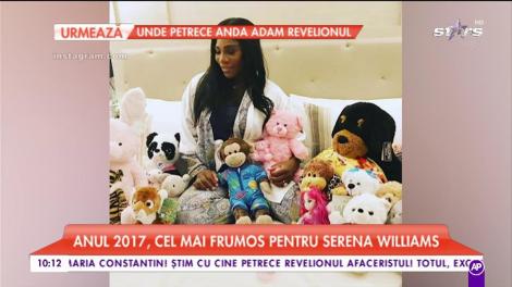 Anul 2017, cel mai frumos an pentru Serena William. Jucatoarea rememorează cele mai importante clipe