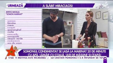 Marcel Pavel și Sanda Ladoși gătes împreună. Sanda: ”Când am început să slăbesc, am început să fac și sport