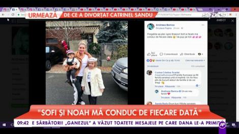 Andreea Bănică, între carieră și viaţă de familie: ”Sofia și Noah mă conduc de fiecare dată”