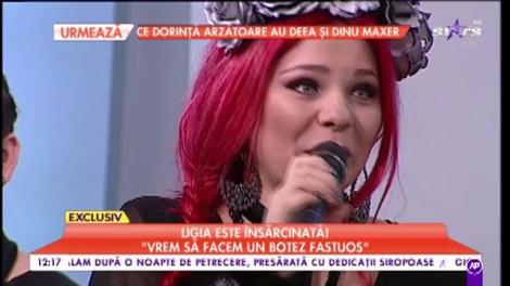 A cântat alături de Vescan și Puya, și-a încercat norocul în primul sezon  „X Factor”,  însă, acum, va da rolul de artistă pe cel de mămică. Ligia este însărcinată! „Ne dorim mai mulți copii”