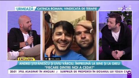 Andrei Ștefănescu și Liviu Vârciu împreuna la bine și la greu: ”Am visat că mâncăm bine și că ne strângem copiii în brațe”