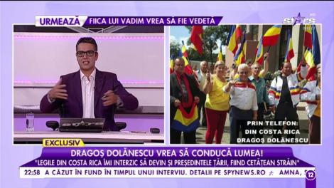 Dragoș Dolănescu vrea să conducă lumea!: ”Mi-am început cariera acum trei ani, cu puțini oameni lângă mine, iar acum am sute de mii”