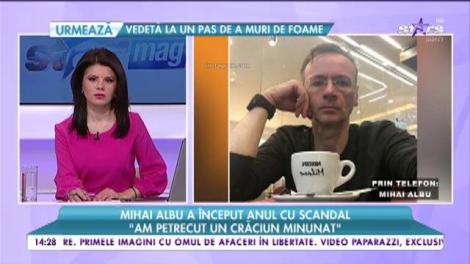 Mihai Albu a început anul cu un scandal: „Fosta soție m-a acuzat că îmi fac reclamă cu fetița”