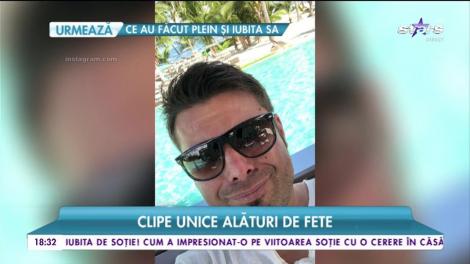 Mutu îmbină utilul cu plăcutul. Fotbalistul a petrecut clipe unice alături de fete