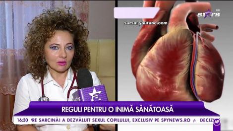 Reguli pentru a avea o inimă sănătoasă. Cum poți preveni bolile cardiovasculare