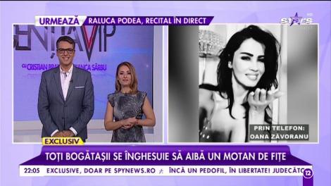 Oana Zăvoranu a primit un pisoi de 1.500 de euro. Cum arată noul membru al familiei