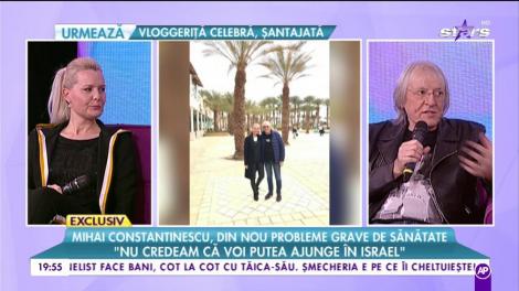 Vești triste. Mihai Constantinescu, probleme grave de sănătate!