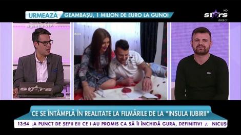 Aurel și Alexandra au prins în sfârșit curaj să spună tot. Ce se întâmplă în realitate la filmările de la ”Insula Iubirii”