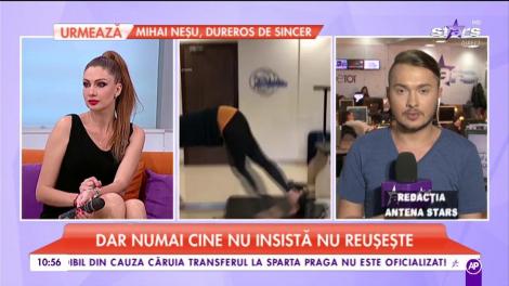 Iulia Vântur nu se lasă. Nu i-a ieșit cu filmele, nu i-a ieșit cu cântatul, dar cine nu încearcă nu reușește