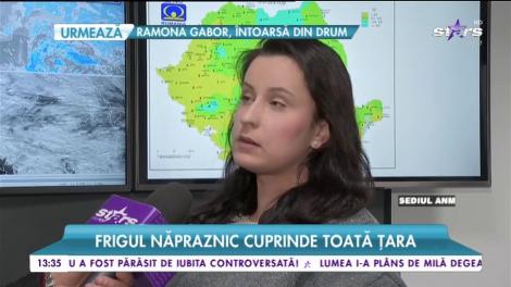 Vremea dă lovitura decesivă! Frigul năpraznic cuprinde toată țară