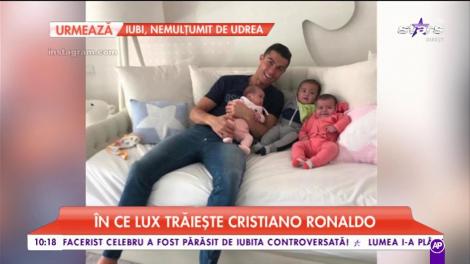 În ce lux trăiește Cristiano Ronaldo. Fotbalistul are mare grijă de copiii săi