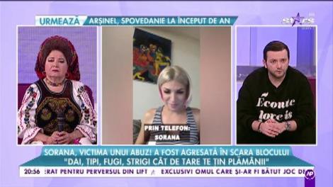 Sorana, victima unui abuz! A fost agresată în scara blocului!