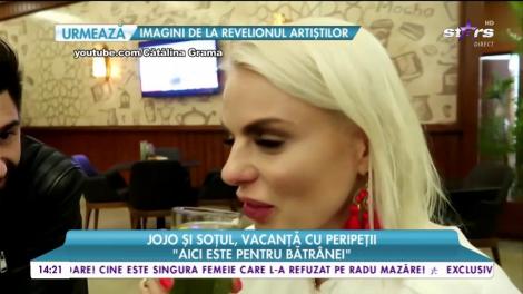 Jojo și soțul, vacanță cu peripeții: ”Este frumos, dar nu este genul nostru”