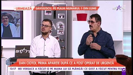 Dan Ciotoi și Generic, prima apariție după ce a fost operat de urgență