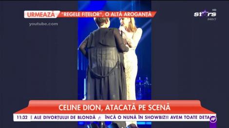 Celine Dion, atacată pe scenă. Vedeta a reușit să o dea jos de pe scenă fără intervenția agenților de pază