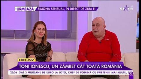 Toni Ionescu, un zâmbet cât toată România. Actorul vorbește despre aventurile sale