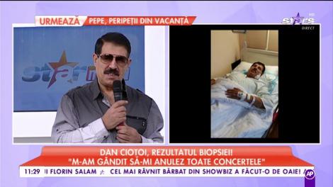 Dan Ciotoi, despre rezultatul biopsiei, după ce i-a fost extirpată tumora: „E o lecție de la Dumnezeu. M-am născut a doua oară”