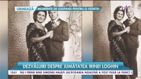 Bărbatul pe care Irina Loghin l-a ținut ascuns 50 de ani: "Prima dată, ne-am împrietenit"