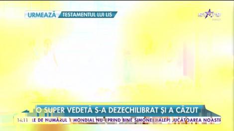 Momente de suspans la un eveniment cu ștaif. O super vedetă s-a dezechilibrat și a căzut