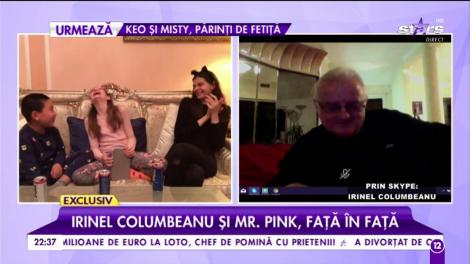 Irinel Columbeanu și Mr. Pink, față în față: ”L-am cunoscut pe Fiul lui Mr. Pink și este foarte simpatic”