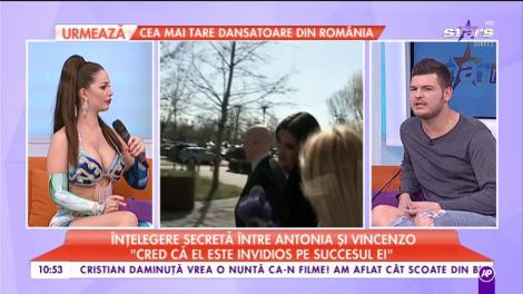 Înțelegere secretă între Antonia și Vicenzo