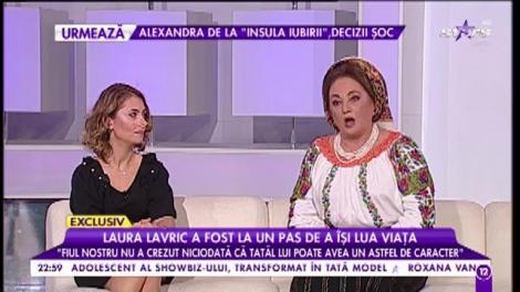 Laura Lavric, lecții de viață emoționante. Artista a trecut prin foc pentru a se realiza. Dragostea nu a fost pentru ea: ”Bărbații buni sunt luați, iar cei lăsați nu-mi trebuie”