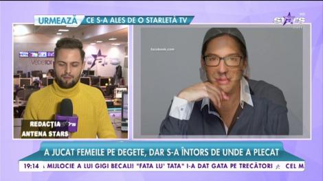 Un celebru Don Juan s-a întos în brațele soției. A jucat femeile pe degete, dar s-a întors de unde a plecat