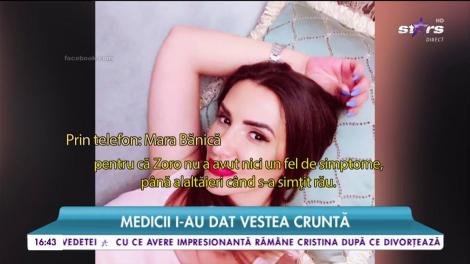 Mara Bănică, devastată de durere. Medicii i-au dat vestea cruntă